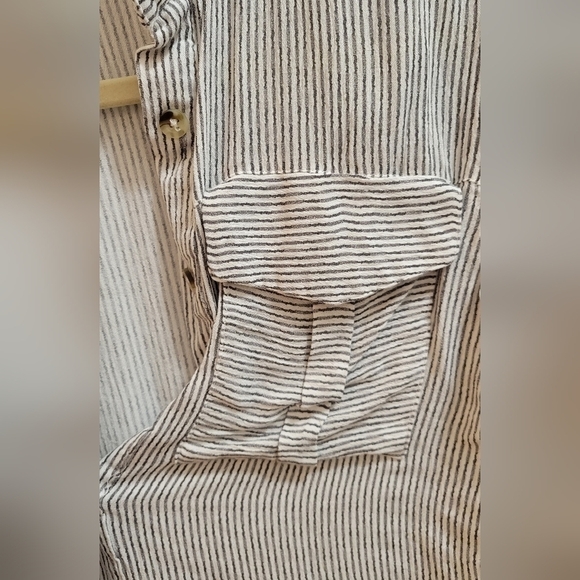 Sim & Sam Striped Button Shirt - Picture 3 of 5